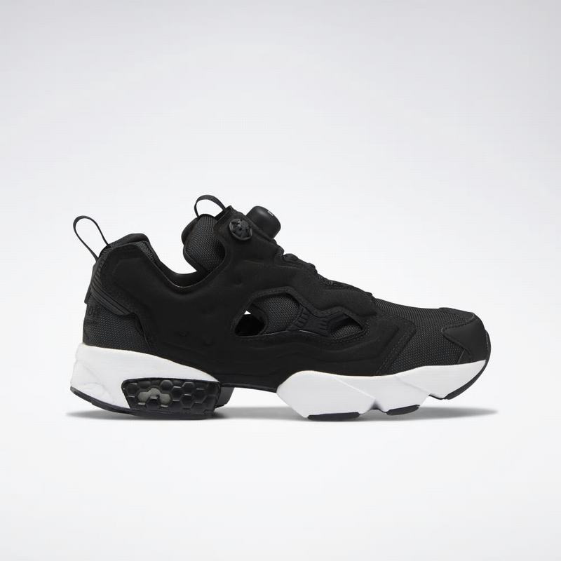 Tenisi Reebok Instapump Fury Og Barbati Negrii/Albi Romania WI4656WQ